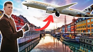 Etihad Crew – Abu Dhabi To Copenhagen Ready For Flight [upl. by Eulalee]