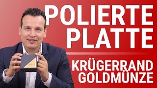 Krügerrand Goldmünze als Polierte Platte  5000 Stück weltweit  1 Unze Gold 50 Jahre Jubiläum [upl. by Ahsimat610]