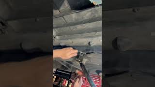 Bolt stuck in misalignment spacer on Canampart 2 mechanic shorts utv sidebyside [upl. by Walt]