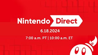 Nintendo Direct 61824  Giant Bomb Talks Over [upl. by Ymereg]