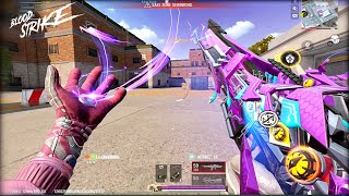 M4a1 Blights Embrace Eternal Skin Blood Strike Gameplay [upl. by Aitak729]