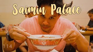 saimin palace  the BEST hole in the wall spot for hawaiian local noodles [upl. by Gearalt]