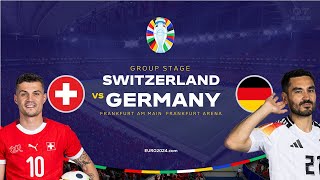 ⚽ Switzerland vs Germany ⚽  Euro Cup 06232024  PES 2024 [upl. by Eelanna]