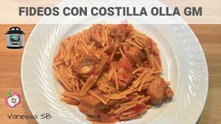 Fideos con costilla Olla GM [upl. by Abeh690]