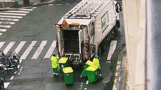 Garbage’s Collector in Paris France 🇫🇷 Veolia Ile de France 🇫🇷 [upl. by Rosemonde]