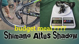 Installation and tuning  Shimano Altus ShadowChongz Tv [upl. by Cahra794]