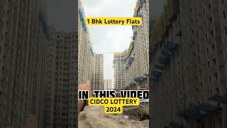 CIDCO lottery 2024 1 bhk flats shown shorts viralshorts cidco trending yshorts [upl. by Brawner]