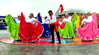 💃 Folkloric dances in Escazú San José Costa Rica 4K [upl. by Llewkcor588]