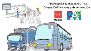 Cursos CAP en Madrid  Autoescuelas Premium [upl. by Publias934]