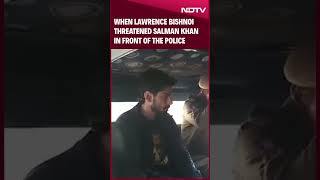 When Lawrence Bishnoi Threatened Salman Khan In Front Of The Police Date January 6 2018 [upl. by Eintihw74]