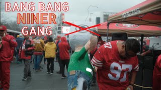 From the Stands Fan Reactions at 49ers vs Packers Divisional Game [upl. by Sheley542]