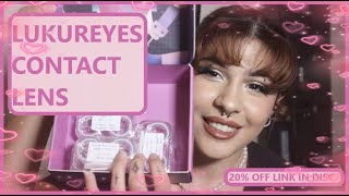 Best Colored Eye Contacts For Dark Eyes  Ft Lukureyes [upl. by Oriana]