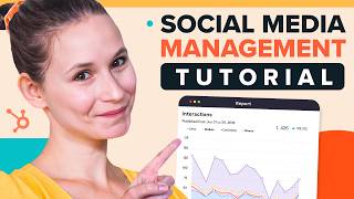 Social Media Management Software Tutorial  HubSpot Marketing Hub [upl. by Hanser]