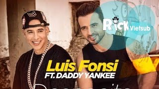 Despacito  Luis Fonsi Daddy Yankee ft Justin Bieber  Espanol  Engsub  Vietsub Lyrics [upl. by Nrobyalc]