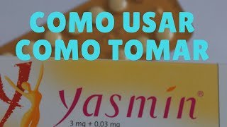 Como usar tomar a pílula yasmin® [upl. by Neve]