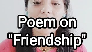 दोस्त ❤️🌹 Dost👯🧑‍🤝‍🧑  Poem on Friendship 👬 shorts shortsfeed writerkratiguptamathur [upl. by Ainolloppa570]