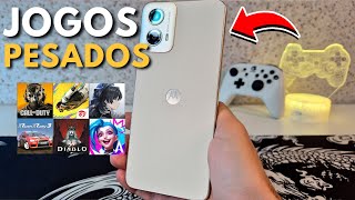 Jogos pesados no Moto G34 Parte 2 COD Warzone FreeFire Wuthering Waves Lol e mais [upl. by Anuqahs]