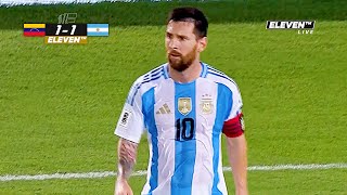 Lionel Messi Vs Venezuela WC Qualifiers 2024 [upl. by Ydorb]