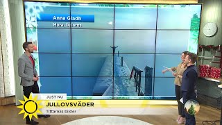 Så blir jullovsvädret hos dig  Nyhetsmorgon TV4 [upl. by Bose]