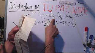 triethylamine iupac name in Hindi  Surendra Khilery [upl. by Hentrich]