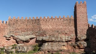 Brick to Block to Rock it doesnt get any clearer than this Castle of Peracense Spain [upl. by Philipines]