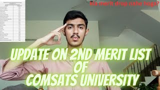 Update on 2nd Merit List Of Comsats Islamabad 2024  Life At Comsats University Islamabad [upl. by Earahs]