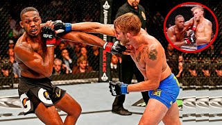 Jon Jones vs Gustafsson 1  All Significant Strikes [upl. by Ludlew]