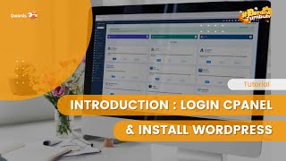 Cara Login cPanel dan Instalasi WordPress  Tutorial qwords tutorial [upl. by Madanhoj793]