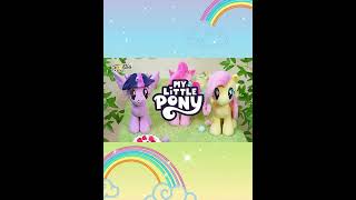 MINISO My Little Pony Plush Doll Anime Twilight Sparkle Fluttershy Pinkie Pie Cartoon Soft [upl. by Jamnis799]