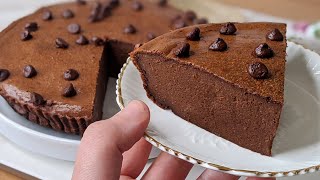 Gâteau qui fond dans la bouche  SANS SUCRE NI FARINE  Gâteau chocomascarpone [upl. by Benito]