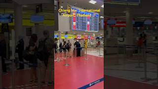 Chiang Mai International Airport Thailand 🇹🇭 shorts airport thailand travel [upl. by Dammahum]