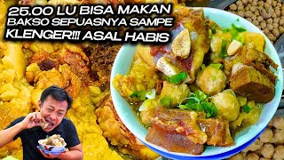 ORANG BETAWI JUALAN BAKSO GAK TAKUT RUGI 25RIBU LU BISA AMBIL SEPUASNYA [upl. by Enomyar809]