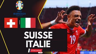 🔴SUISSE vs ITALIE EURO2024 LIVE MATCH EN DIRECT 8e de Finale [upl. by Kiona951]