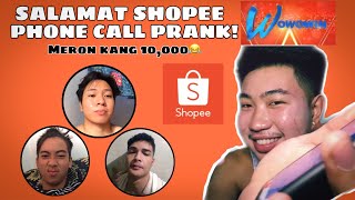 SALAMAT SHOPEE PHONE CALL PRANK TUTOKTOWIN Subrang LT Jey Benzuela [upl. by Uel]