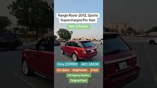 Range Rover 2012 Gcc Specs SuperCharged for sale Agency Service Single Owner Accident Free [upl. by Mcdade]