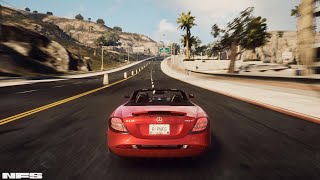 NFS Rivals  MercedesBenz SLR McLaren 722 Roadster  Free Roam amp Race Gameplay 4KPS5 [upl. by Enidaj]