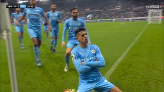 THAT Cancelo WONDER GOAL Against Newcastle [upl. by Arakat312]