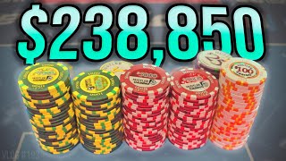 200K Pots in High Stakes Cash Game [upl. by Arbed]