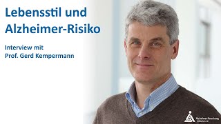 Lebensstil und AlzheimerRisiko – Interview mit Prof Kempermann [upl. by Gerdeen]