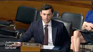 WATCH Sen Ossoff Calls for More Law Enforcement Funding [upl. by Presber351]