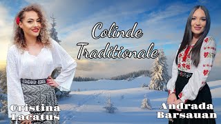 🎊 Andrada Barsauan amp Cristina Lacatusu 🎄 COLINDE de Craciun ❄️ Colaj [upl. by Isabel]