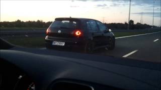 VW Golf 6 GTI manual vs VW Golf 5 GTI DSG [upl. by Winnie]