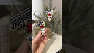 DIY Clothespin Reindeer Ornament diy diychristmasornaments [upl. by Sparke98]