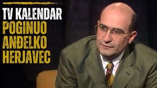 TV kalendar poginuo Anđelko Herjavec [upl. by Ewolram]