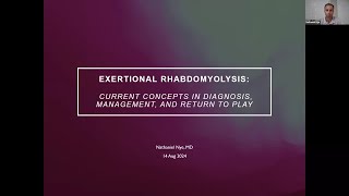 Exertional Rhabdomyolysis  Fellow Online Lecture Series [upl. by Ateuqirne315]