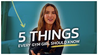 5 TIPS FOR GYM GIRLS  Krissy Cela [upl. by Nalid427]