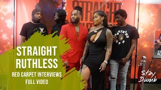 Red Carpet Interviews from quotStraight Ruthlessquot Movie Premiere  Stay Dumb [upl. by Seem490]