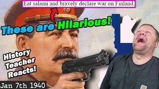 Ruining World War II with Bad Translations  StarvHarv  History Teacher Reacts [upl. by Aivizt347]