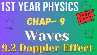 92 Doppler Effect  Class 11Physics  Chapter 9 National Book Foundation [upl. by Oninrutas738]