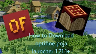 How to Download optifine poja launcher pojavalauncher viralvideos minecraft viralvideos viral [upl. by Nilkcaj]